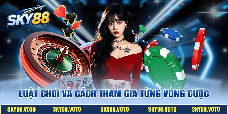 Luật chơi và cách tham gia từng vòng cược