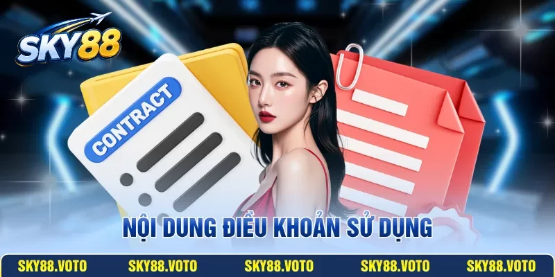 Nội dung điều khoản sử dụng